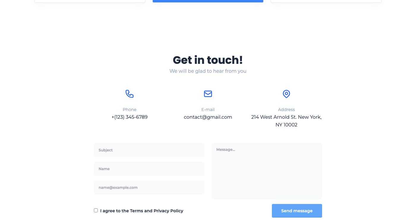 Contact form style 2