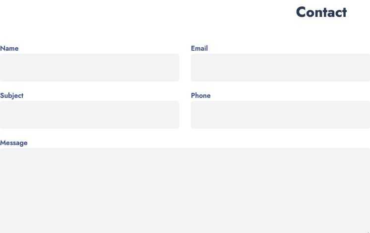 Contact form