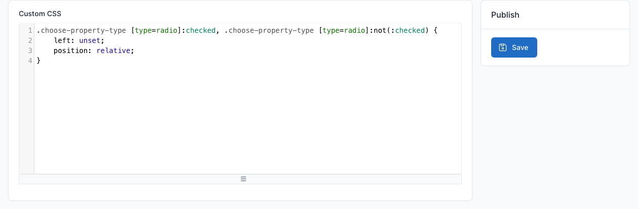 CustomCss