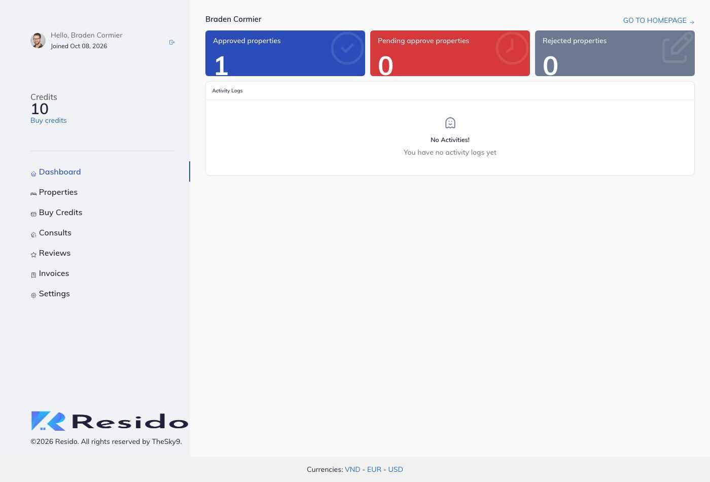 Dashboard