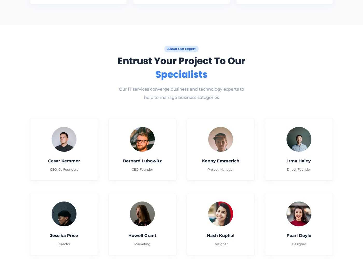 Experts simple