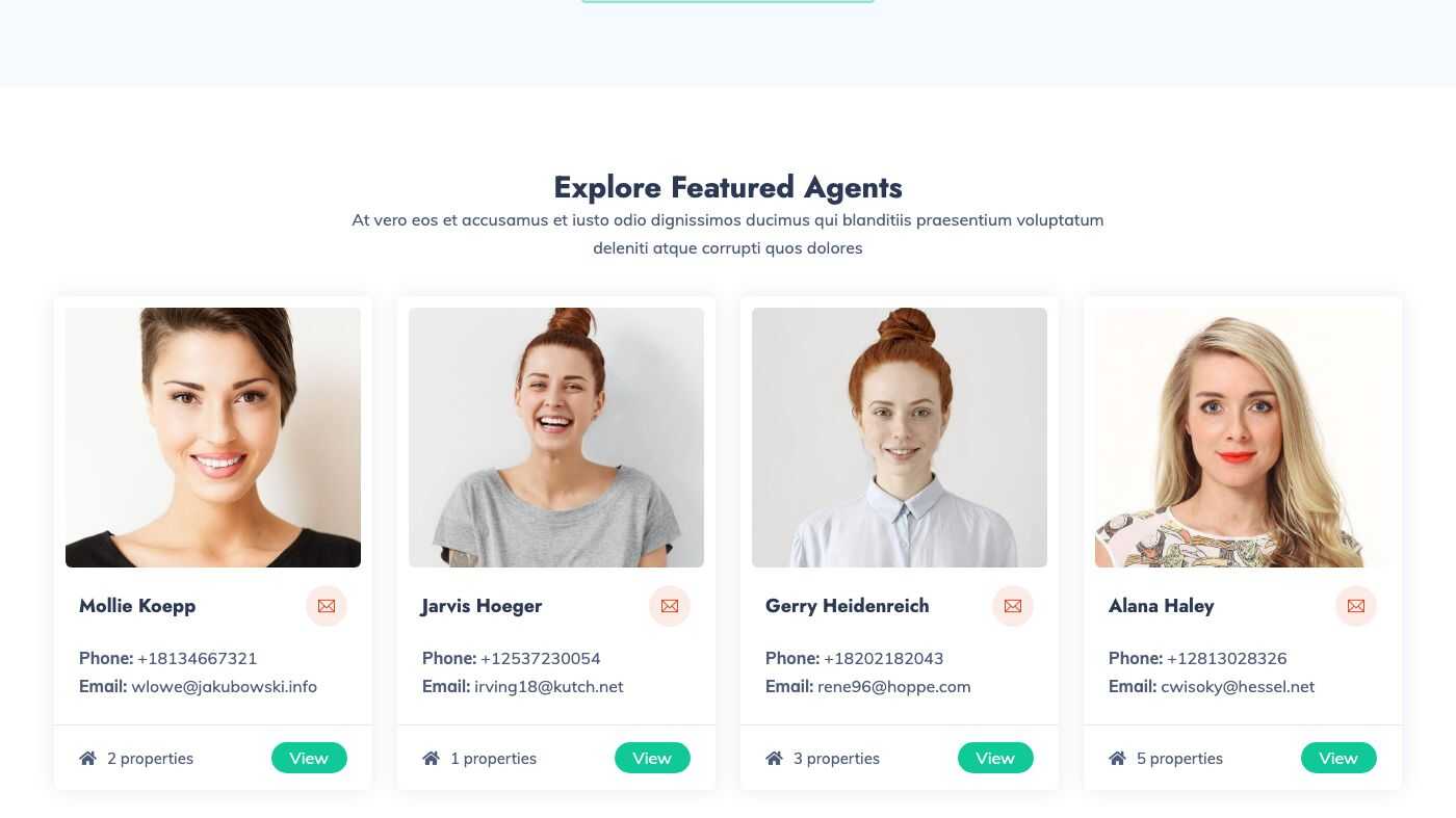 Featured Agents