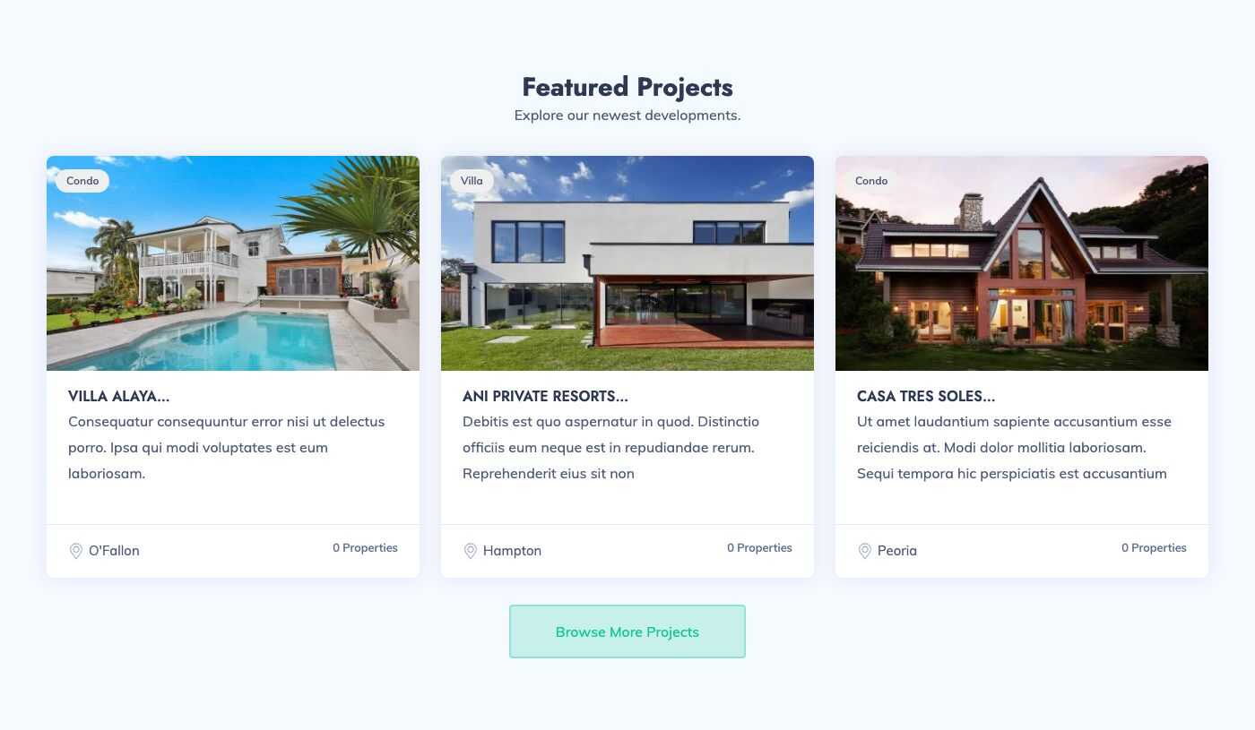 Featured projects