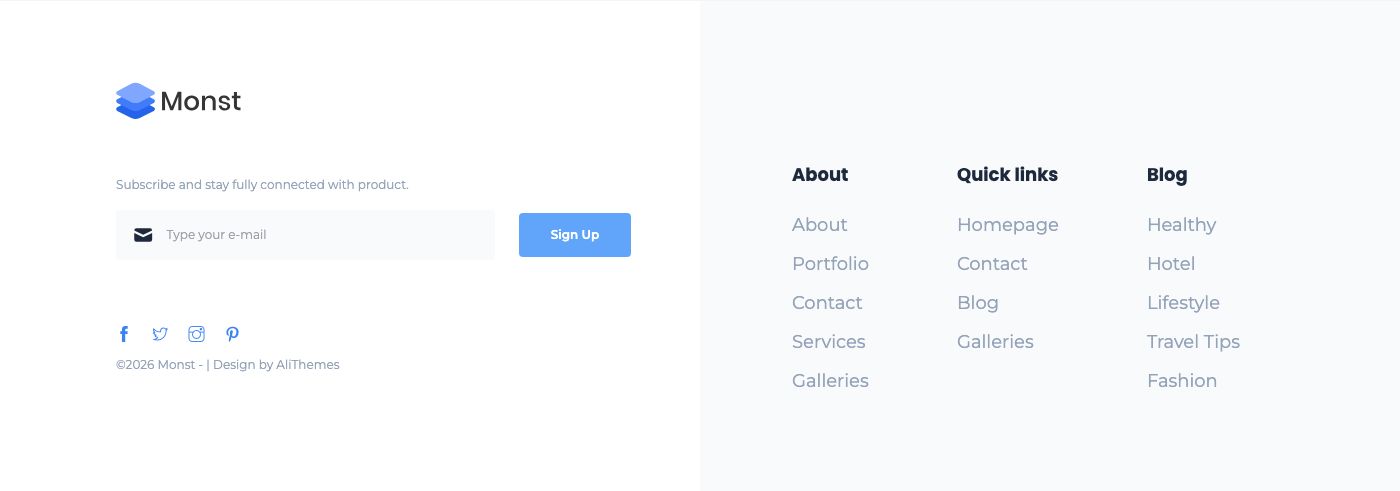 Footer