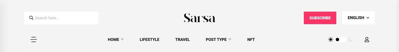 Header style 1