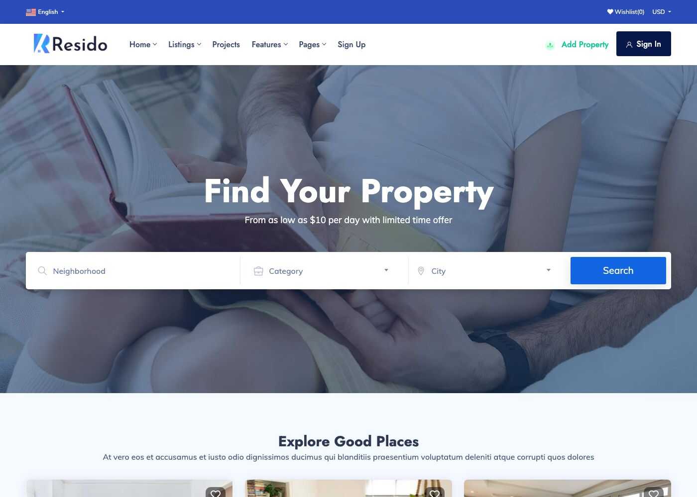Home layout 3