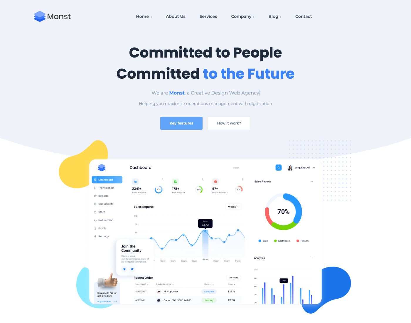 Landing page 1