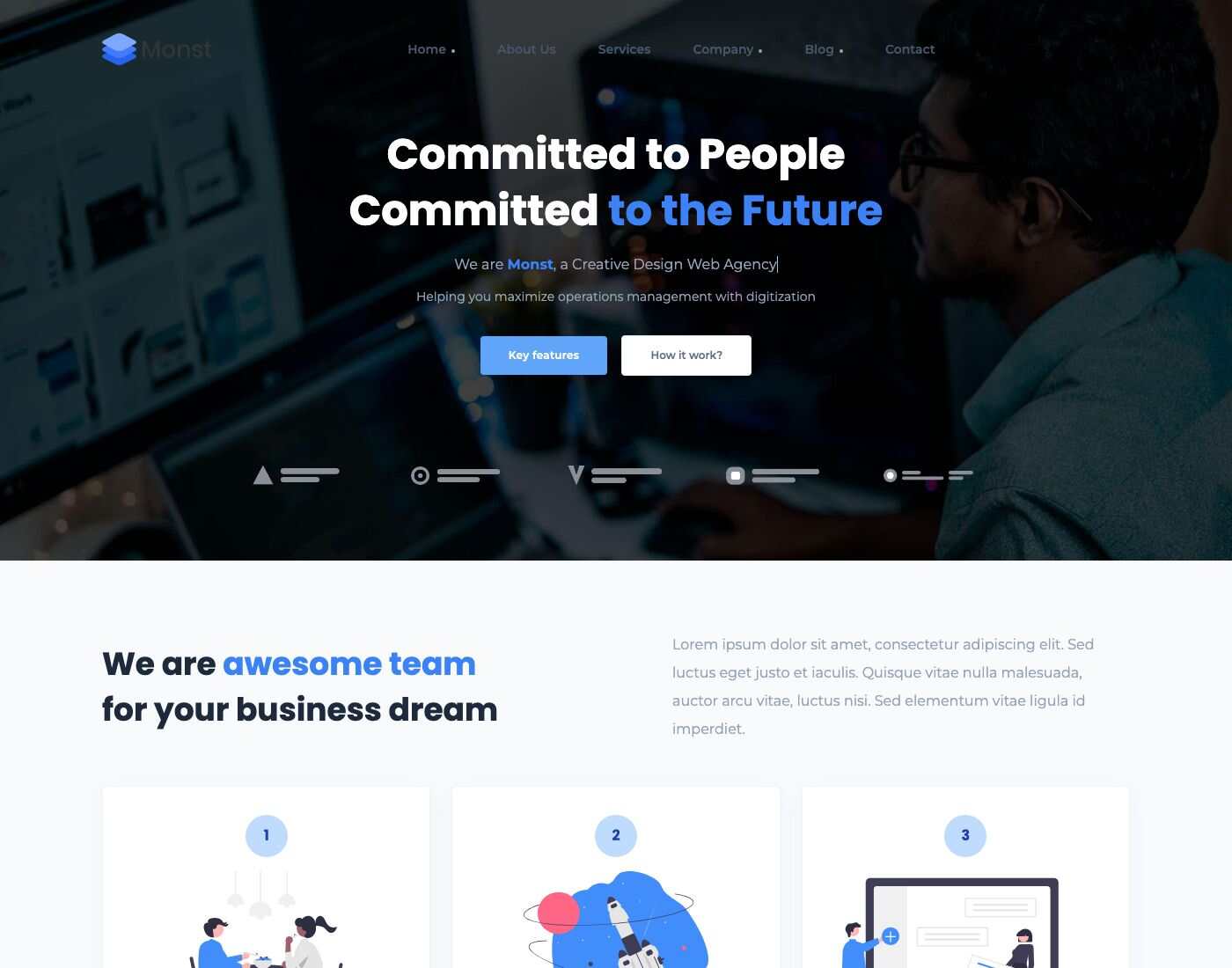 Landing page 4