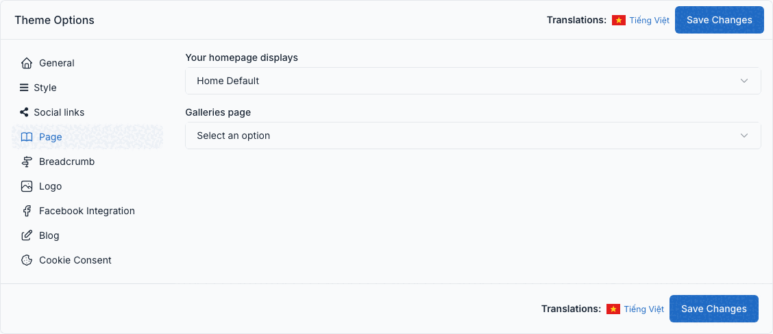 Homepage