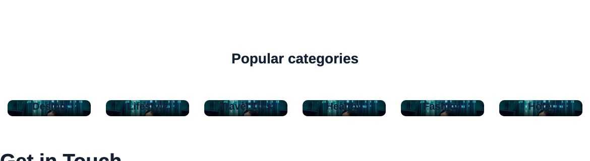 Popular categories