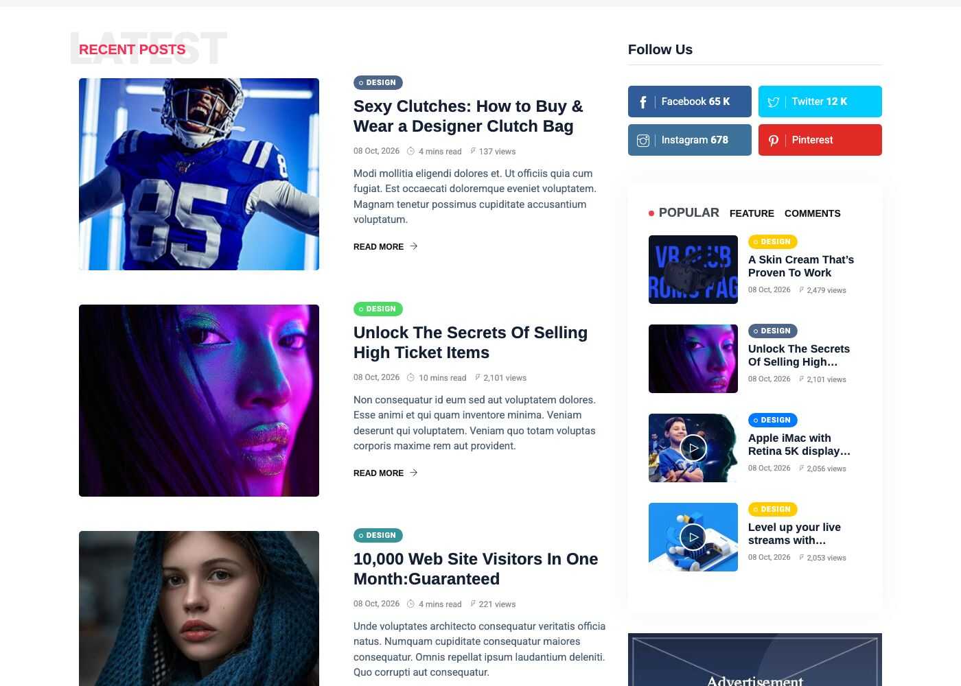 Recent posts