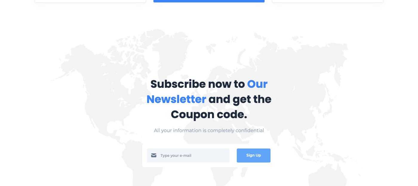Subscribe block