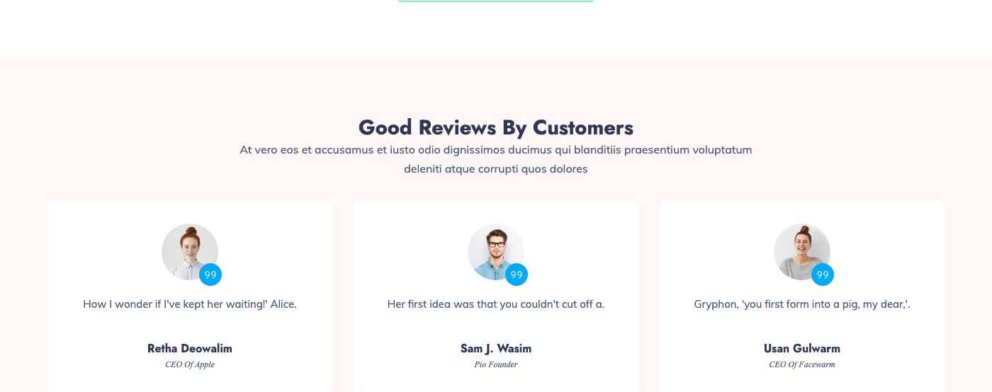 Testimonials
