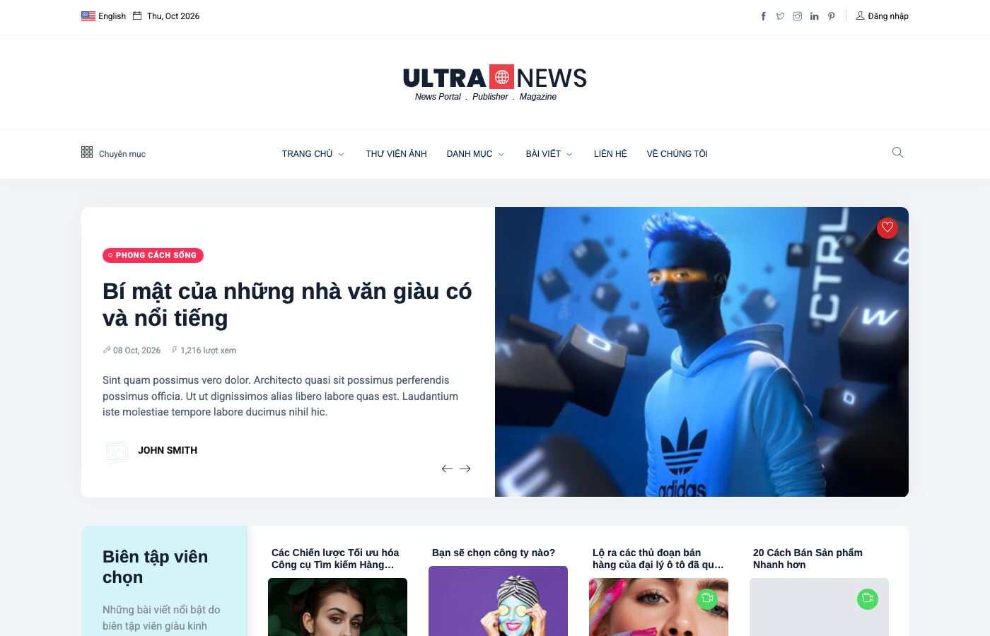 Vietnamese home page