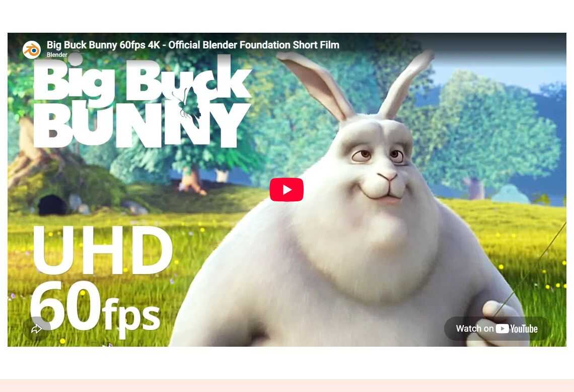 YouTube video
